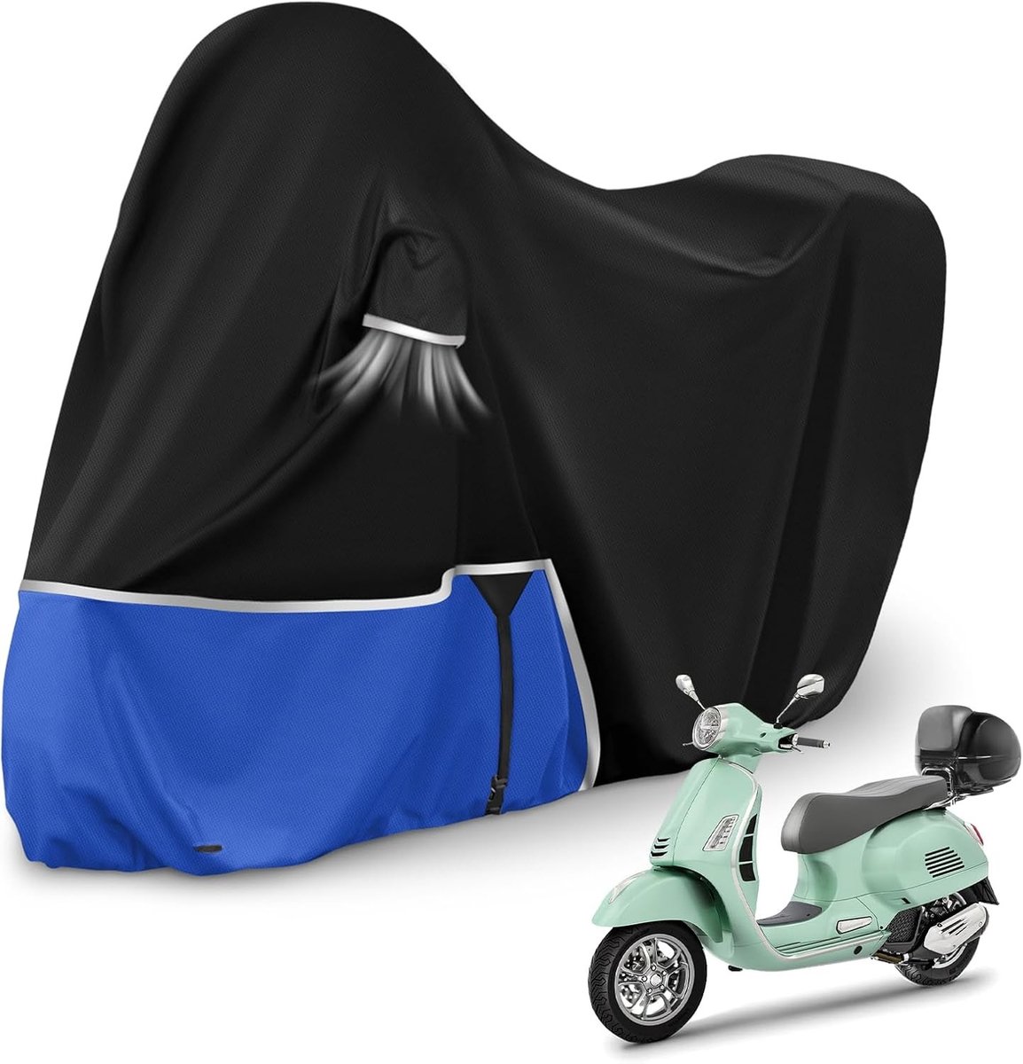 Buitenmotorhoes voor Vespa GTV GTS GT60/125/200/250/300 - Waterdicht, UV-bestendig en Ademend Bescherming