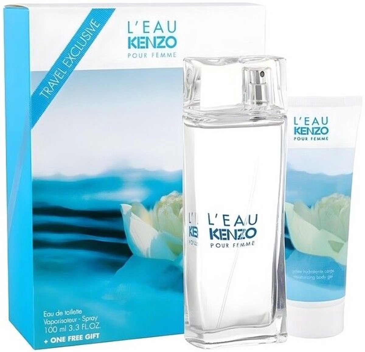 Kenzo L'Eau Pour Femme Gift Set – EDT 100 ml + Body Gel 75 ml