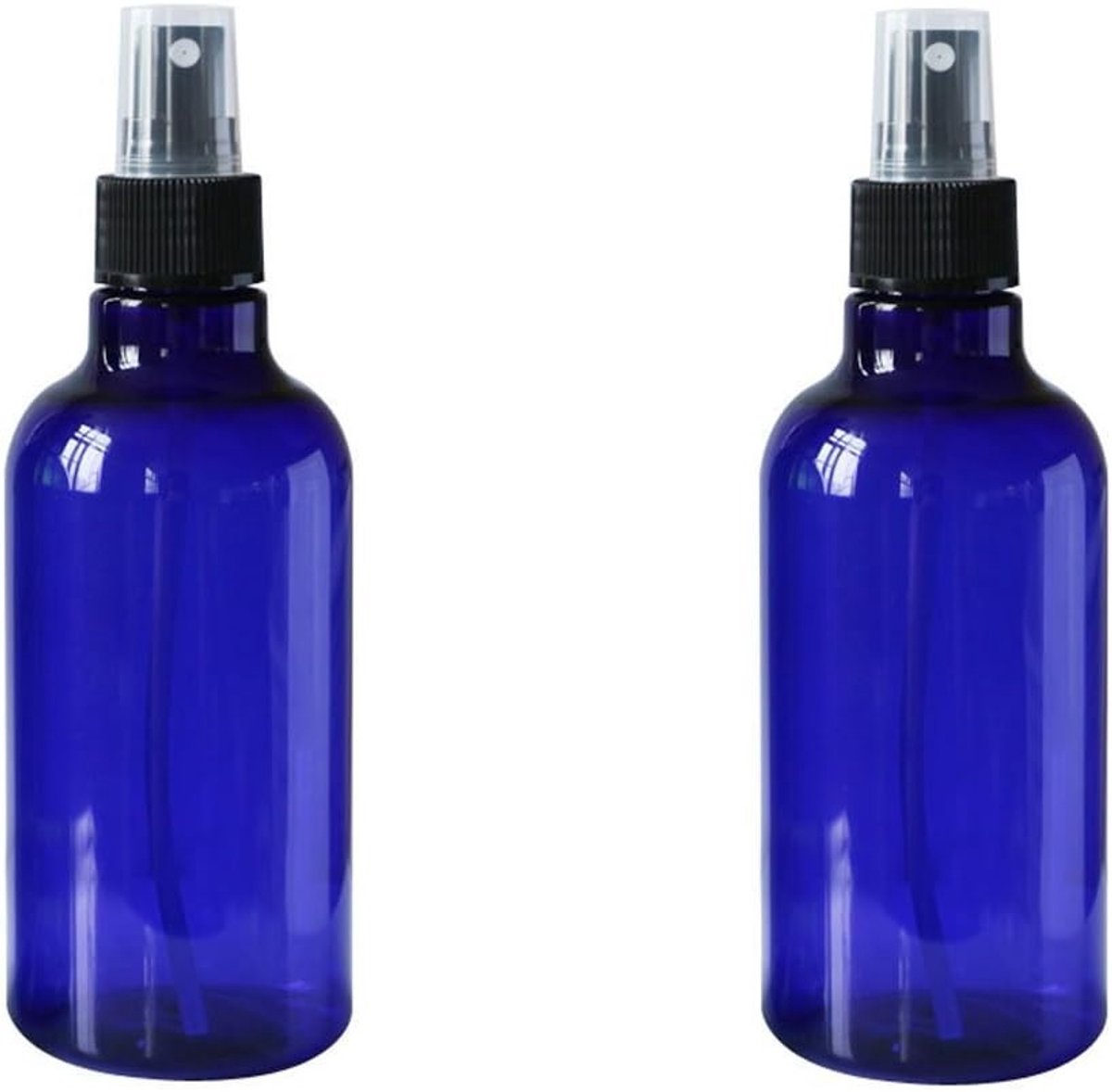 Vulbare lege plastic sprayflessen voor parfum, 250ml, 2 stuks - Lekvrije atomizers voor make-up en reisaccessoires