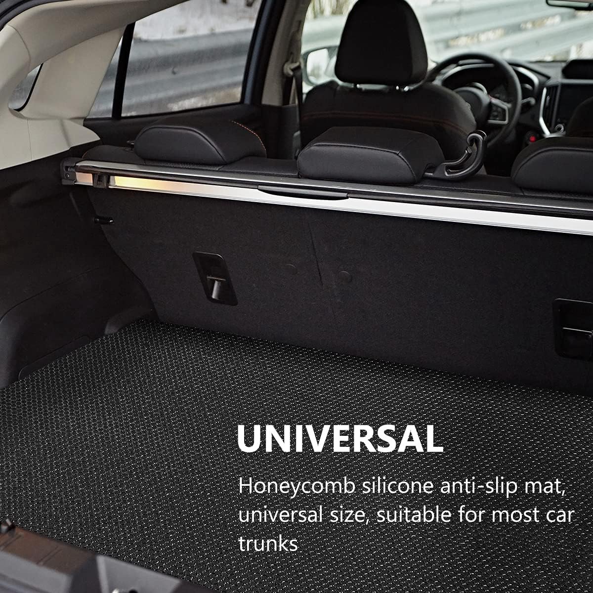 SnelShoppen - URAQT Multi-functionele Antislipmat 120x100cm - Universele Rubber Liner, Wasbaar, Snijbaar, Ideaal voor Auto, Thuis, Kantoor, Pallet, Pl