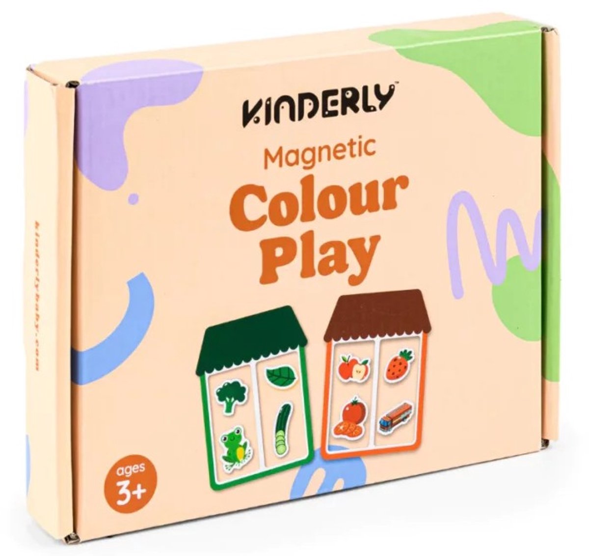 Kinderly Magnetisch Kleurenspel – 40-delige Magnetische Puzzel – Kleuren Leren – Educatief Speelgoed – Vanaf 3 Jaar
