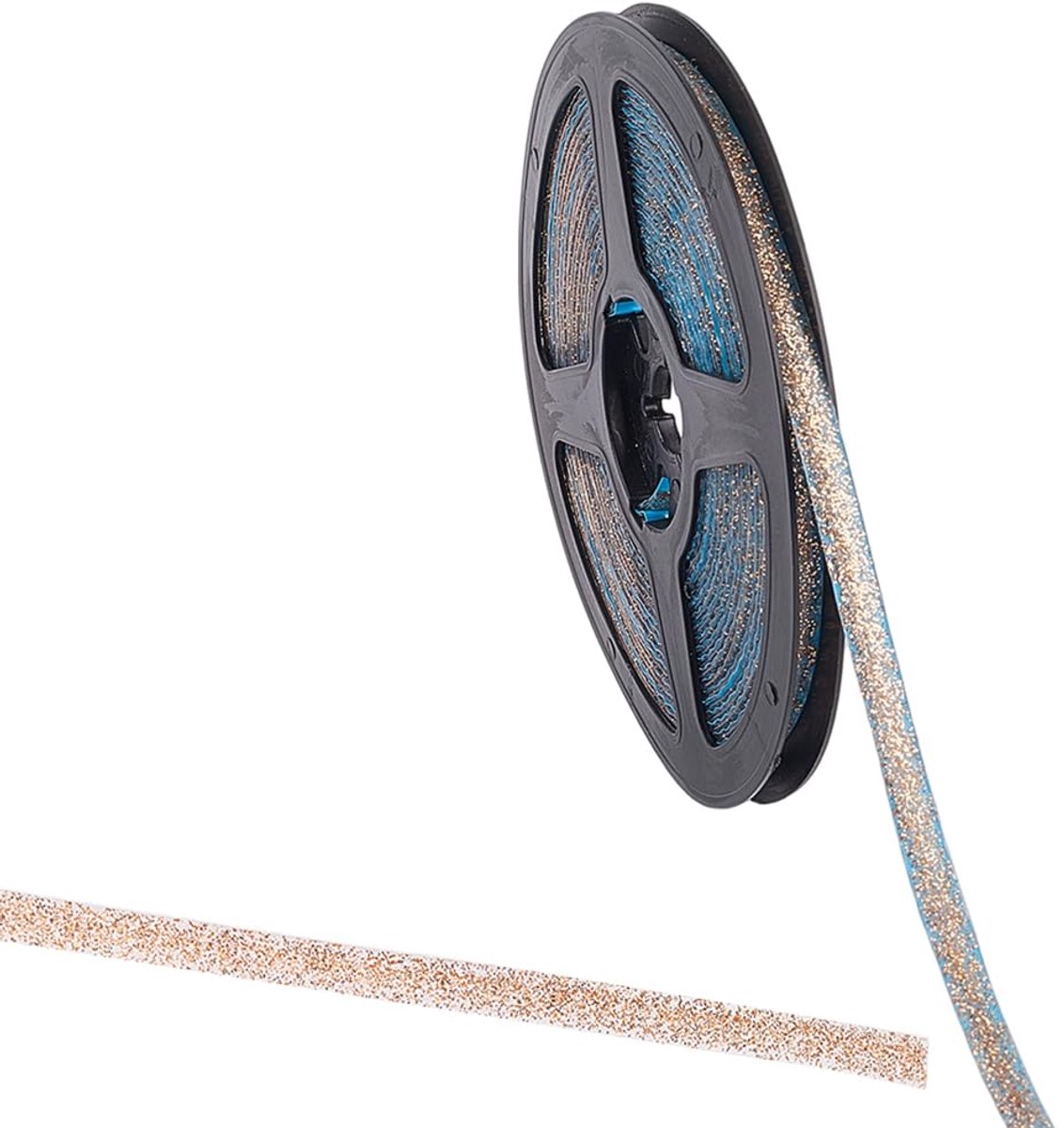 SnelShoppen - Mildewproof Gap Tape 6m - 8mm Breed - Zelfklevende Decoratieve Sealing Tape - Waterproof PVC - Sand Brown - Voor Keuken, Badkamer, Wand