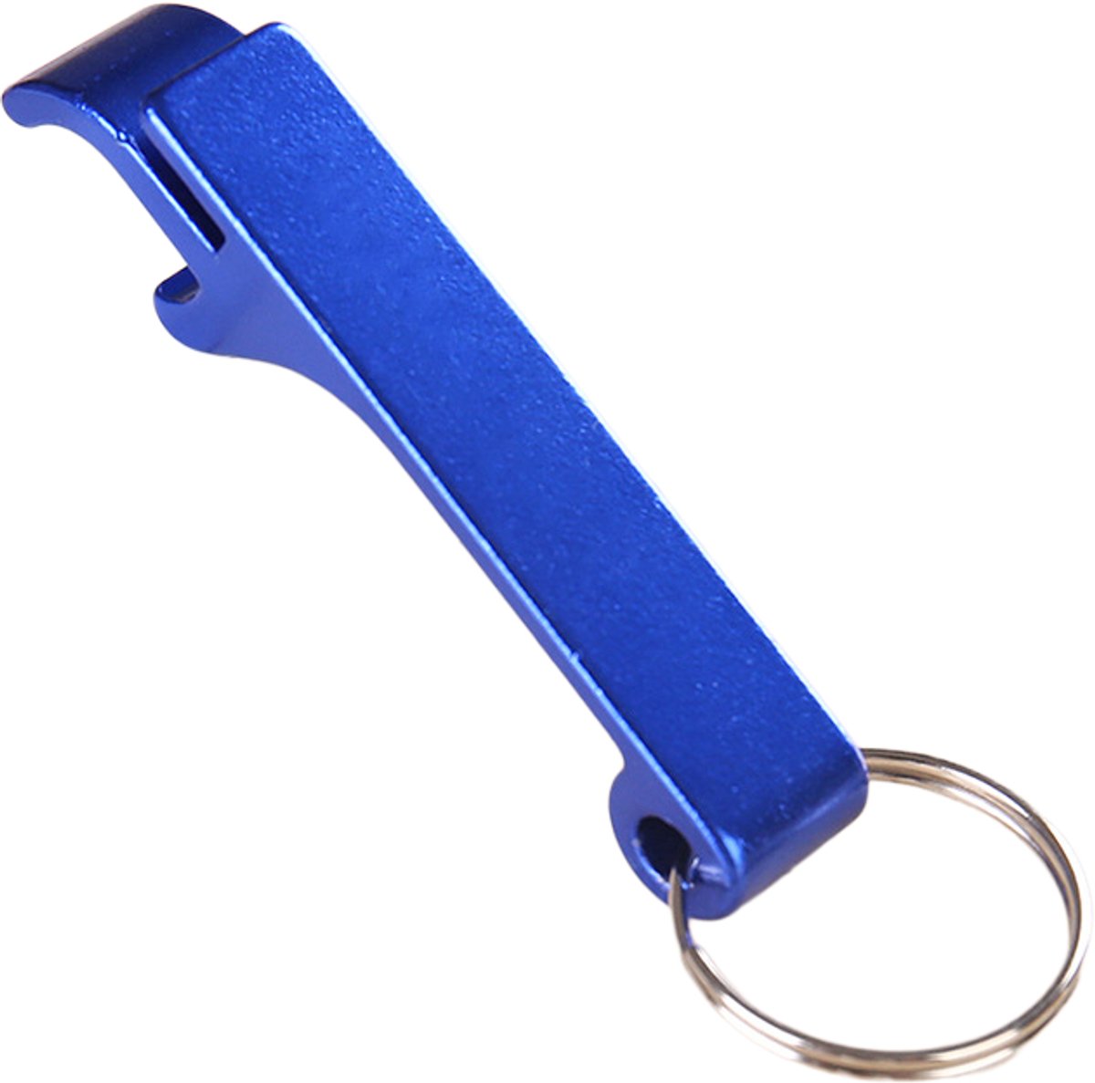 Blikopener - Flesopener - Bieropener - kleur Blauw - Aluminium