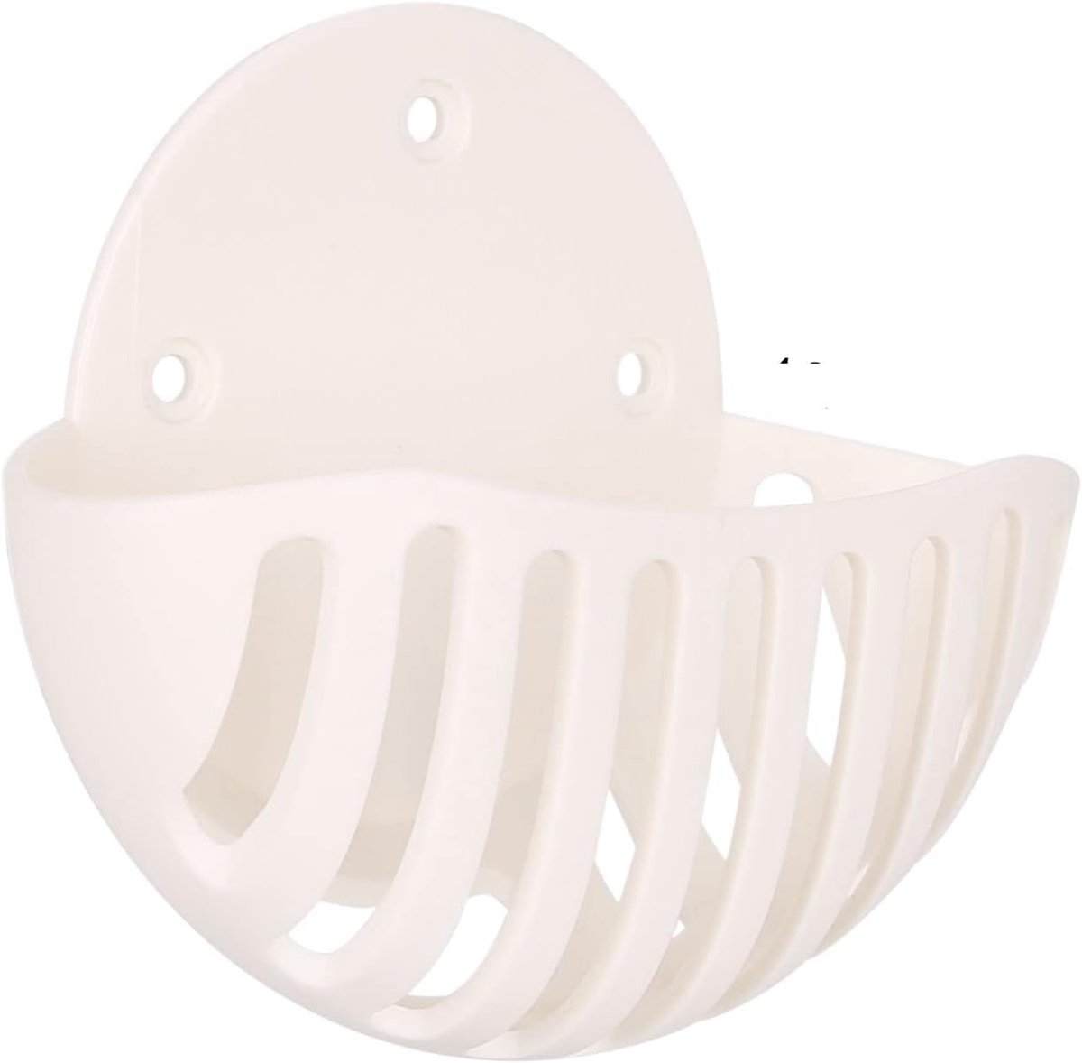 SnelShoppen - Holder XQC-A313 voor Google Home Mini - Wandhouder, ABS, zonder schroeven, ruimtebesparend, accessoires voor slimme luidspreker, wit - k
