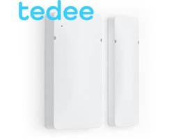 Tedee Deursensor Wit | magneet sensor voor smartlock | real-time status van de deur | Automatisch sluiten | Werkt met Tedee PRO of GO | BLE 5.0 | makkelijk installeren