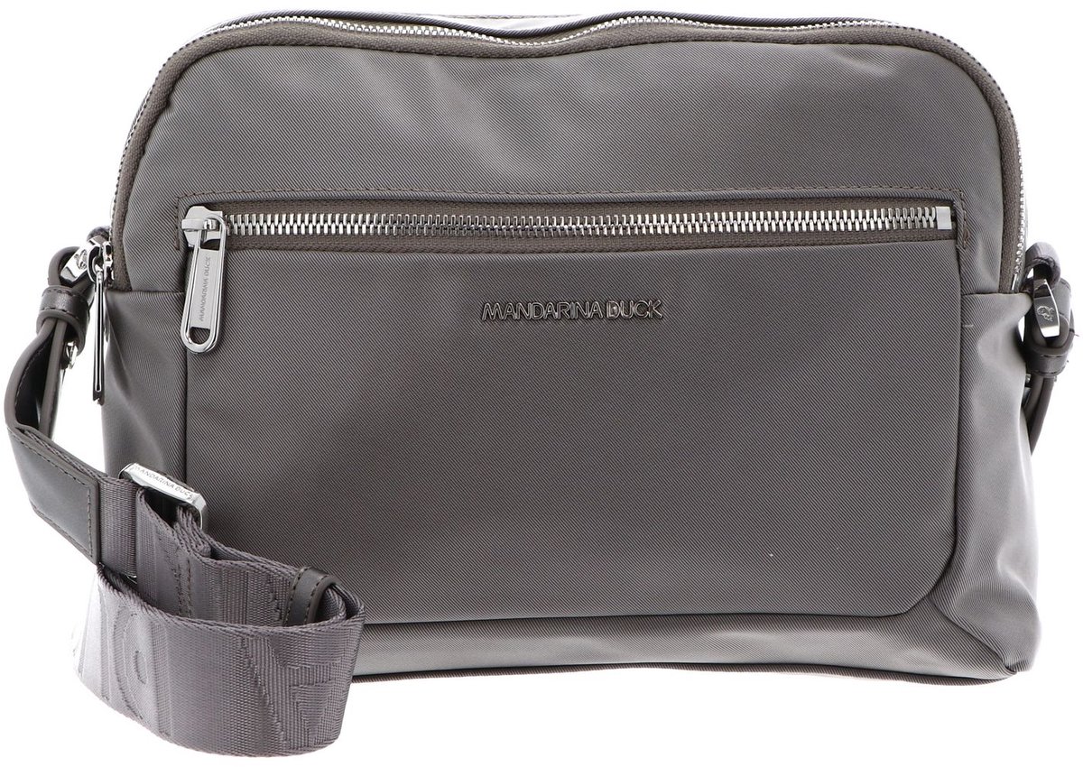 MANDARINA DUCK schoudertas Active Lux Bauletto Gun Metal grijs