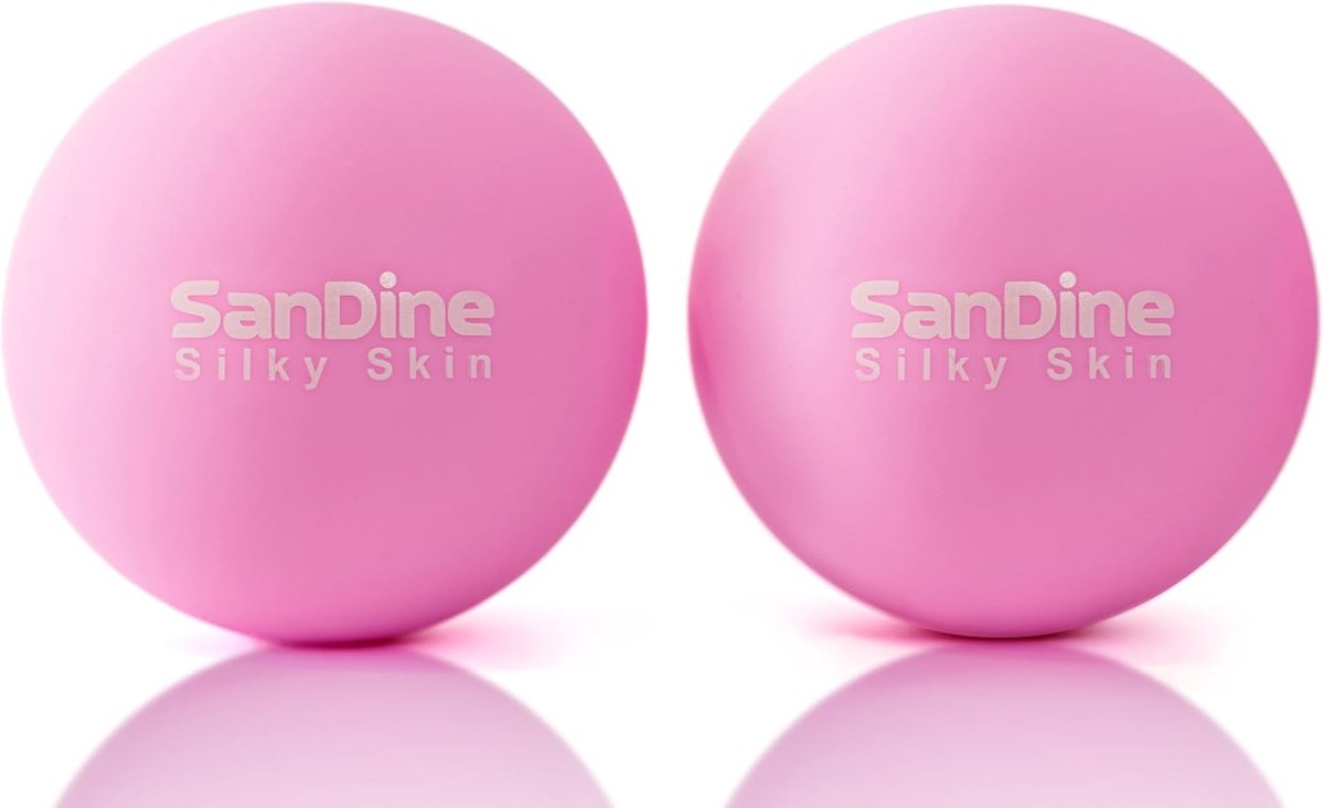 SnelShoppen - Lacrosse Massageballen voor Diep Weefsel - Spierpijn Verlichting Rug, Schouders, Nek - Myofasciale Release Triggerpoint Therapie - Stevi