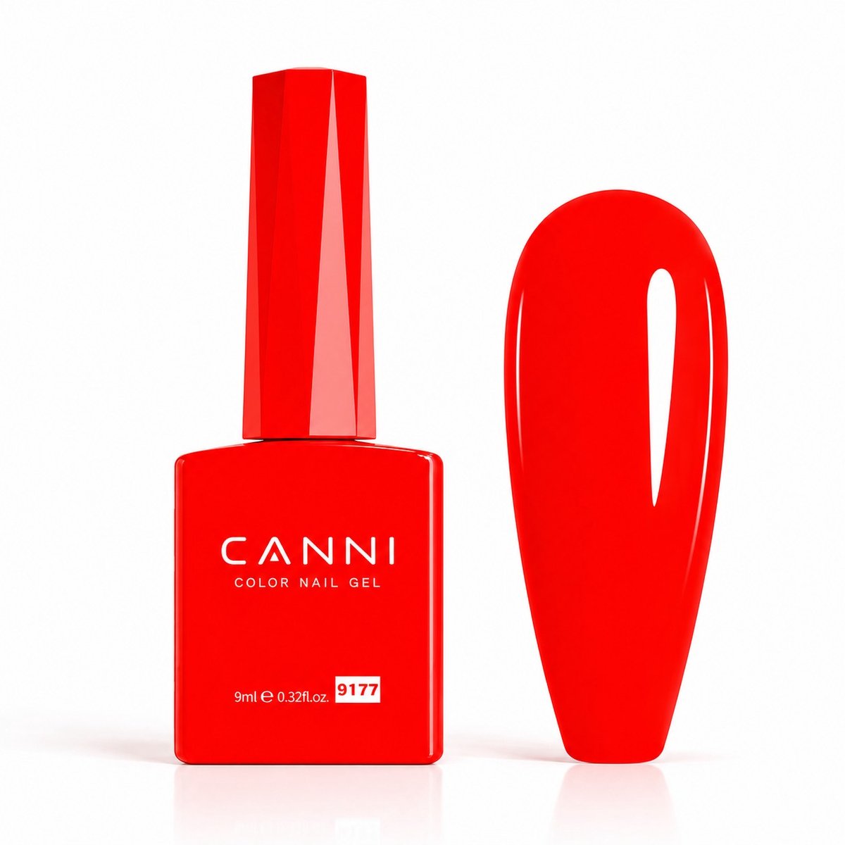Canni - Gellak - 10 ml - HEMA-vrij - TPO-vrij - Gellak nagellak - Gel lak - Gel - Pink Gellac - Gellac - Gellak set kleuren - Gellak starterspakket - Gellak rood