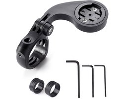 SnelShoppen - Fietsbeugel voor GPS Computer, Handlebar Mount voor Fiets, Compatibel met Garmin Edge, XOSS en iGPSPORT, 25.4 mm & 31.8 mm, Duurzaam en