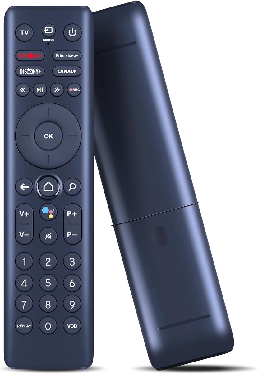SnelShoppen - Vervangende Afstandsbediening voor SFR Connect TV V3 T4HIU2210/37KA - Geschikt voor Streamer GEN8 HOT - Geen Programmering Nodig - Ideaa
