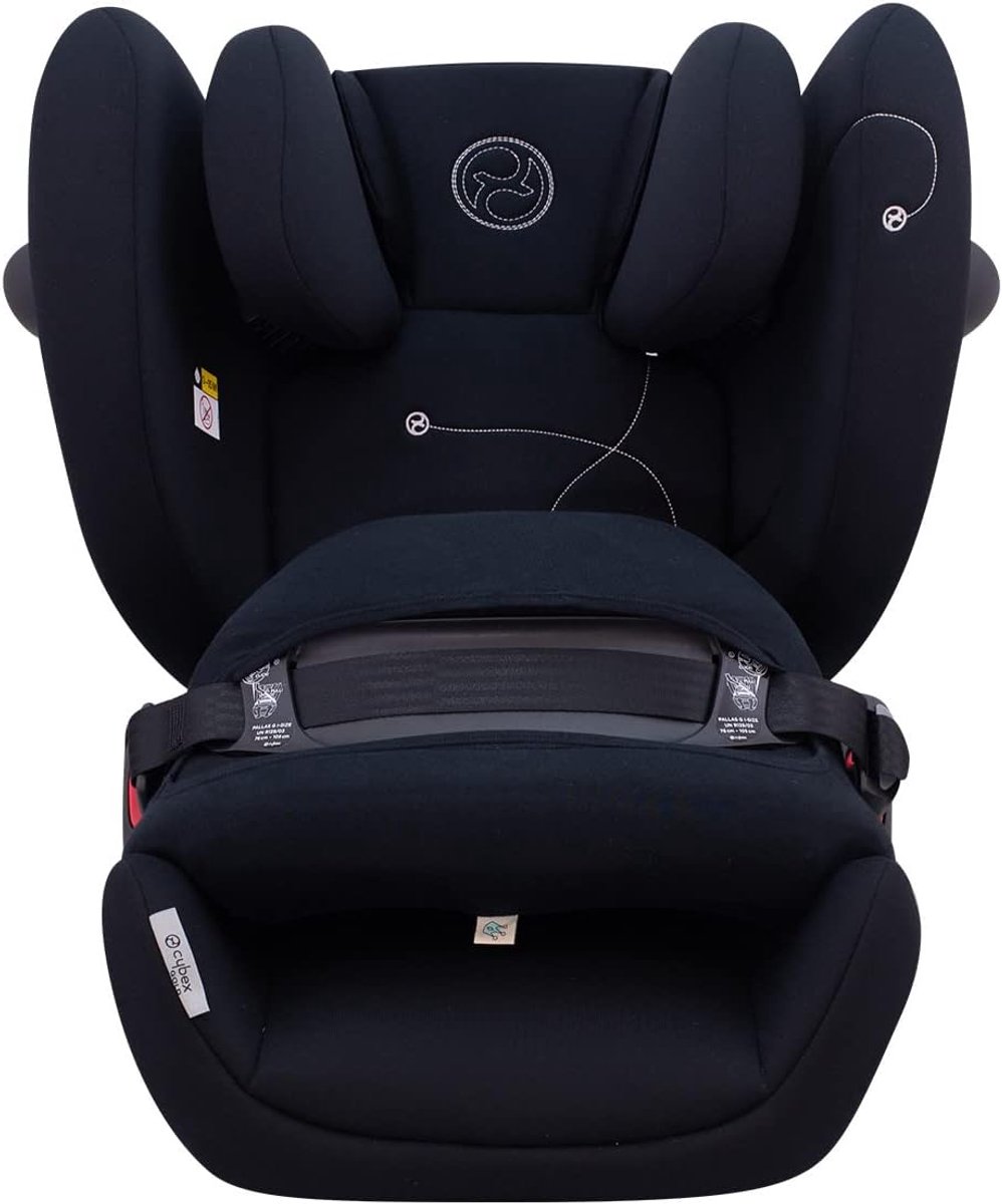 SnelShoppen - Beschermhoes voor Cybex Pallas G I-SIZE - Oeko-Tex 100 Gecertificeerd - Veilig en Duurzaam - Zwart - Ideaal voor Kinderen