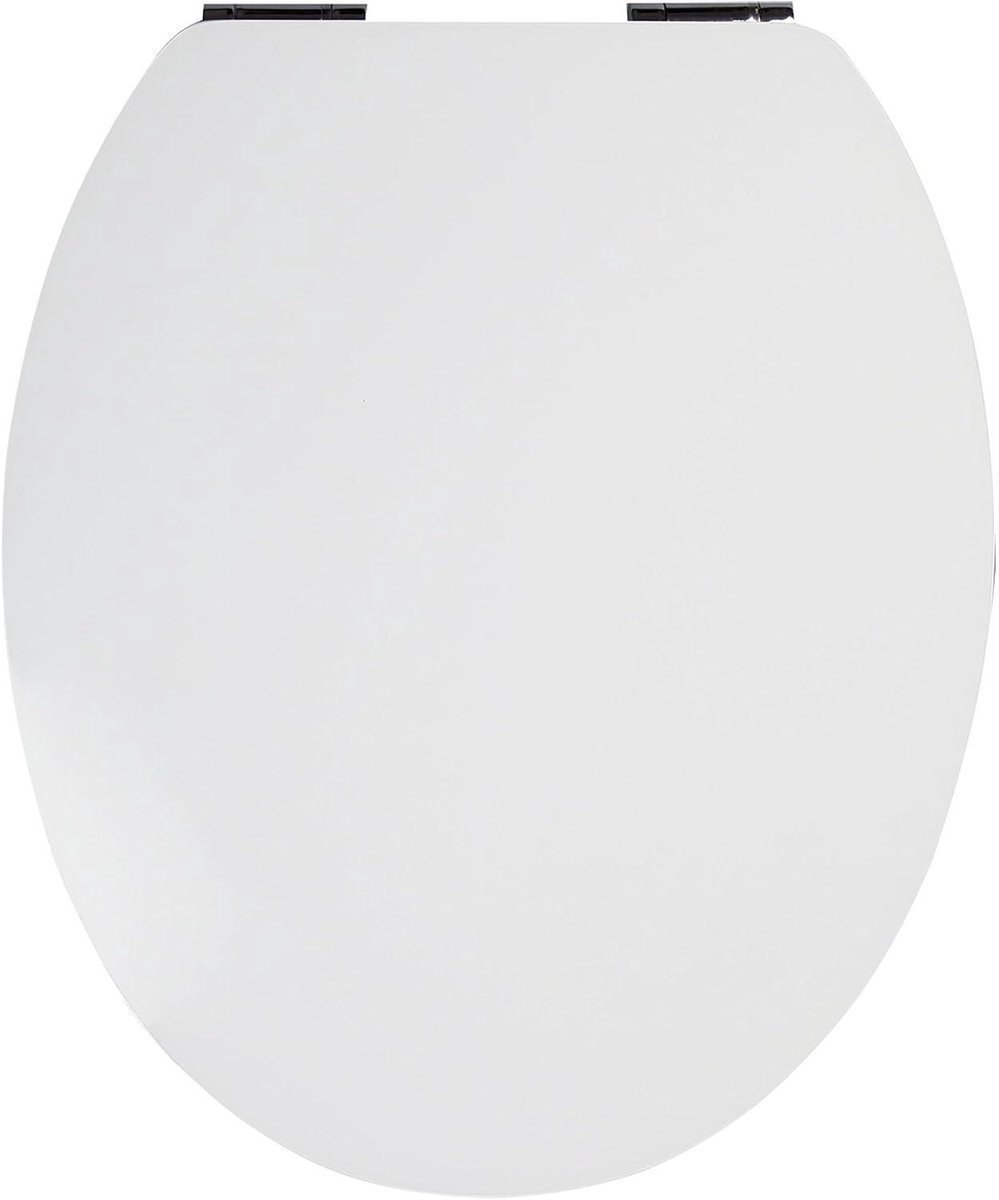 Toiletbril - Zitting Deksel - Badkamer Vernieuwen - Soft Close - 38 x 6.5 cm - Wit