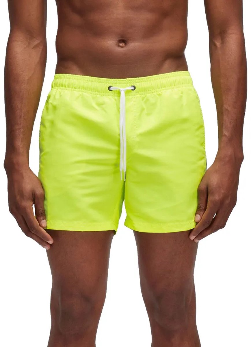 Sundek Iconic Taffeta Stretch Waist Zwembroek Geel M Man