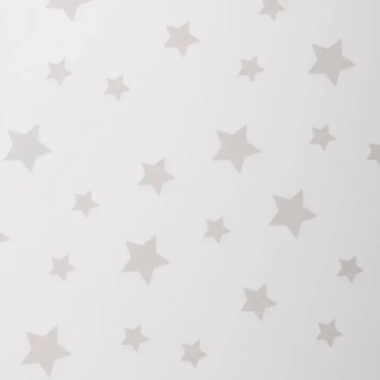 Atmosphera Kinder stoeltje Stars - 2x - wit/zilver/naturel - hout - D30 x H50 cm - bijzet stoeltjes voor kinderen van Atmosphera — afbeelding 5