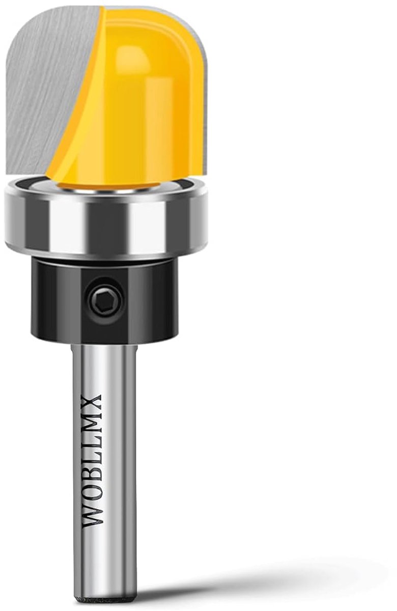 SnelShoppen - 6 mm Router Cutter Ø 19 mm met Kogellagers - Holle Frees - Houtbewerking Gereedschap, Shaker Cutter Tools - Hittebestendig en Duurzaam