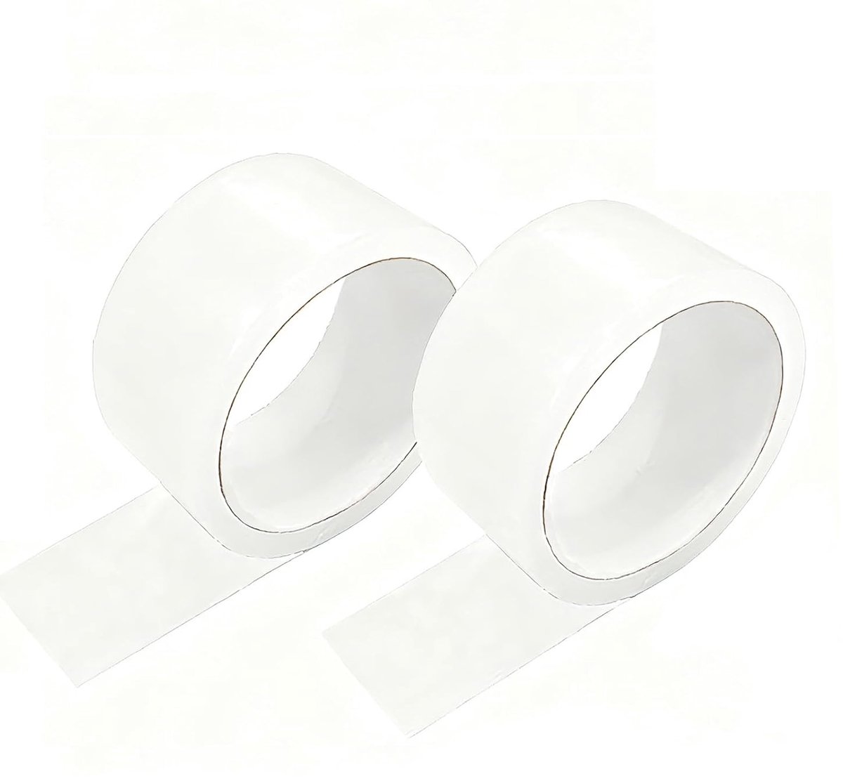 SnelShoppen - 2 Rollen Zelfklevende Sealtape voor Raam en Deur, 5 cm x 20 m, Waterdichte Isolatietape, Dichtingsband voor Badkamer, Keuken, Douche, Tr
