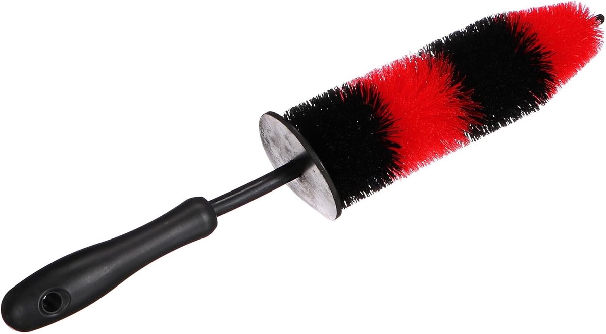 SnelShoppen - Auto Velgenborstel S | Wielborstel voor Auto's | Perfect voor Rims en Banden | Ergonomische Handgreep | Diameter 7 cm | Ideaal voor Auto