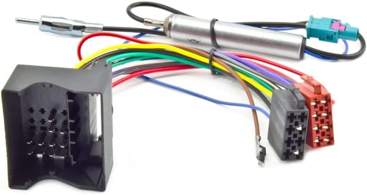 SnelShoppen - Wiring Harness Adapter Connector Car Radio ISO Compatibel voor Opel Astra H, Agila, Antara, Corsa, Meriva, Vectra, Zafira, Movano, Vivar