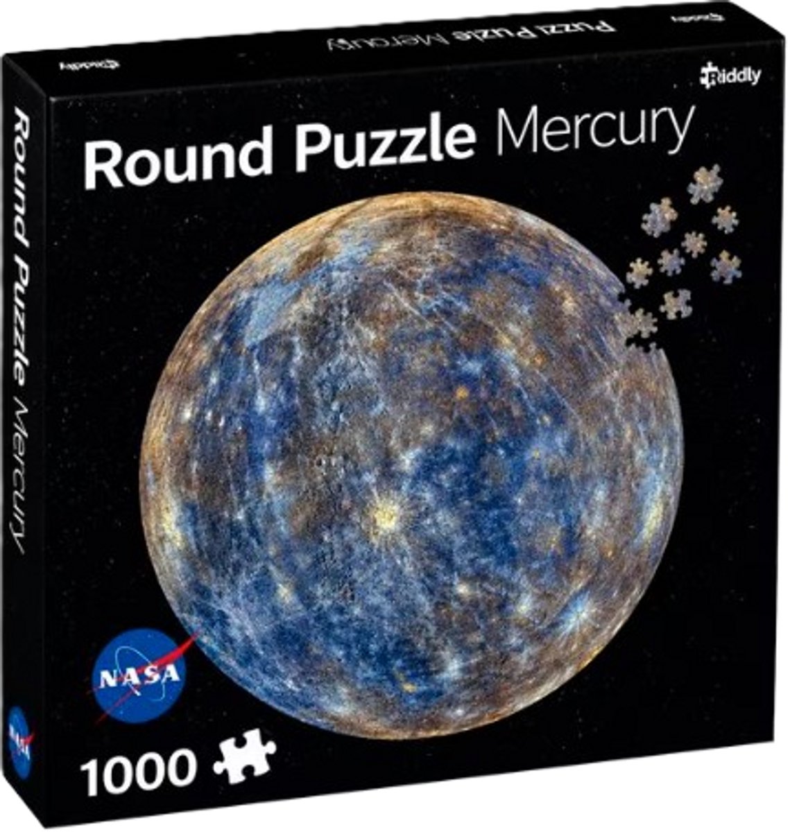 Nasa | Ronde puzzel | Planeet Mercurius / Mercury | 1000 stukjes