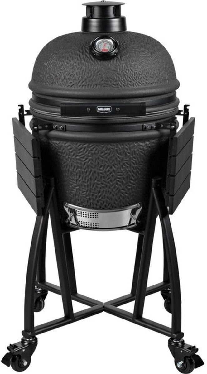 Grill Guru Prime Medium - Kamado 40 cm - Mat zwart