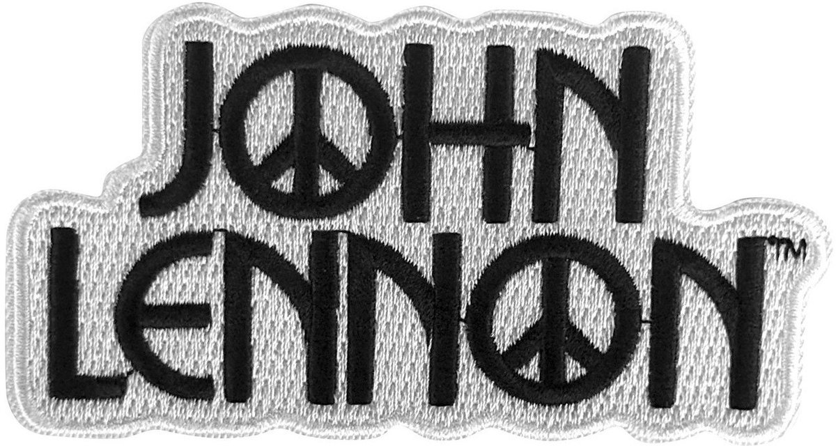 John Lennon The Beatles - Peace Logo - patch