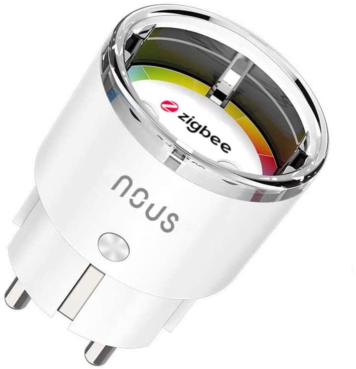 SnelShoppen - Slimme ZigBee Stekker met Energie Monitoring, 10A, Afstandsbediening, Spraakbesturing, Timetable & Timer, Voor Alexa en Google Home - 1