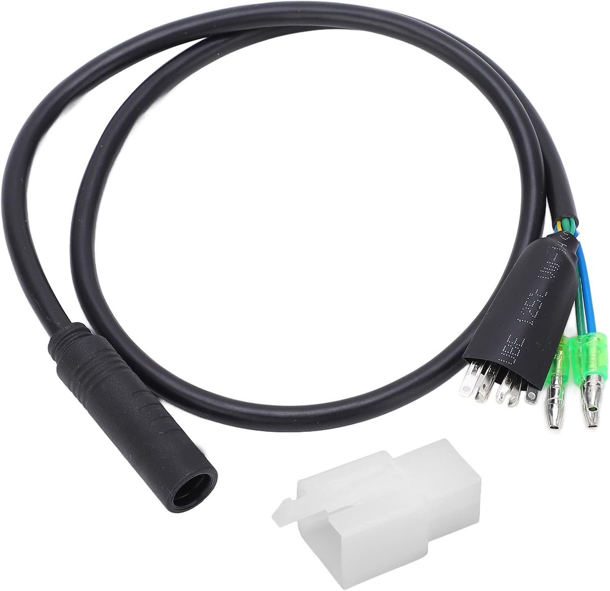 SnelShoppen - Bicycle Conversion Line 600mm - Motor Conversion Extension Cable met 9 Pin Waterproof Connector voor E-bike - Compatibel met Elektrische