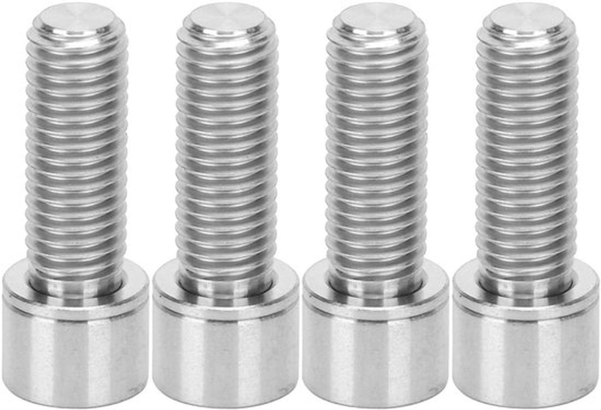 Crazy Shopping Fiets Stuurpen Bouten Schroef, Lichtgewicht Stuurpen Bouten M7x20mm voor Fiets Stuurpen (Primaire Kleur)