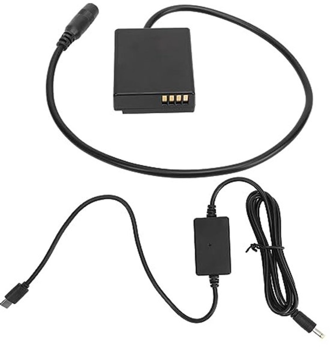 Dummy Battery, Vervanging voor GX7 GX85 GX80 GF3 GF5 GF6 GX9 TX1 S6 ZS60 ZS70 ZS80 ZS100 ZS110 G100 TZ100 WE 070