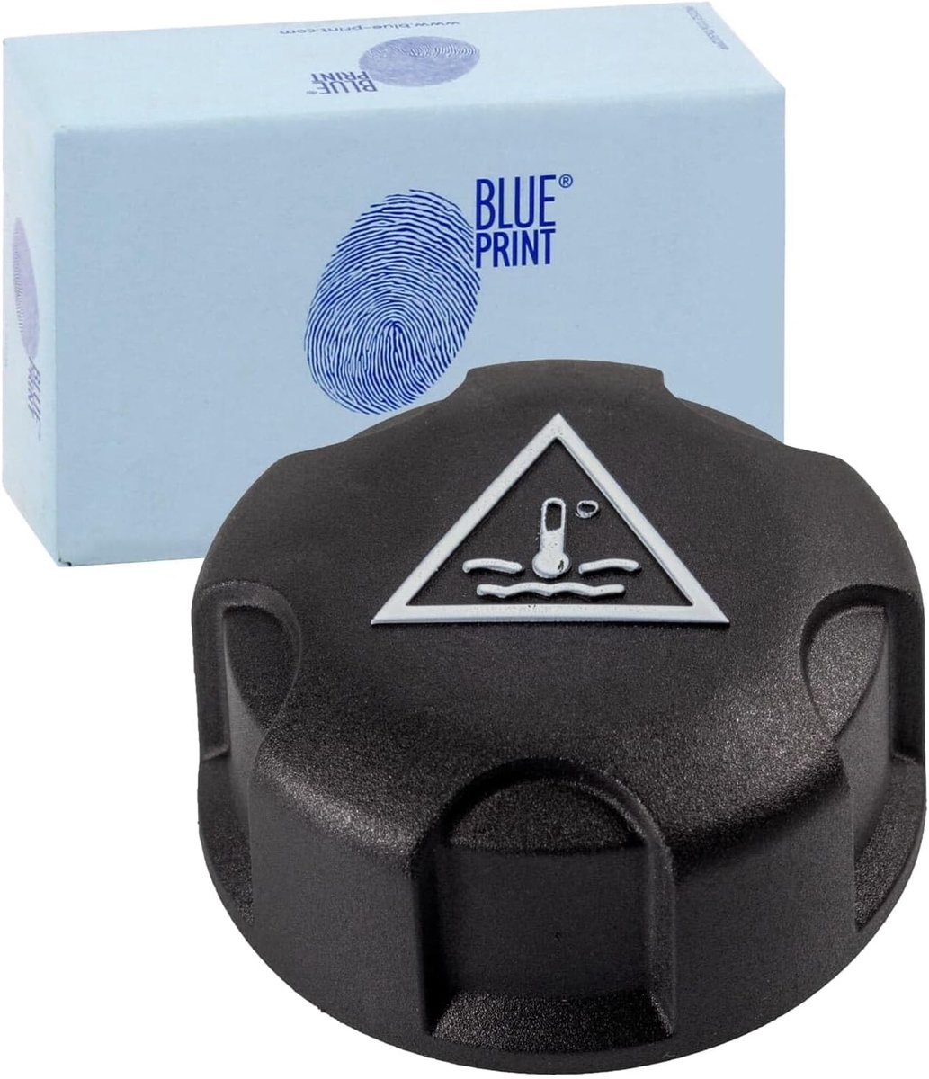 SnelShoppen - Radiator Cap voor Koelvloeistof Expansietank, Hoogwaardige Zilveren/Blauwe/Zwarte/Grauwe Afdekking, Geschikt voor Citroën Berlingo, 1 St