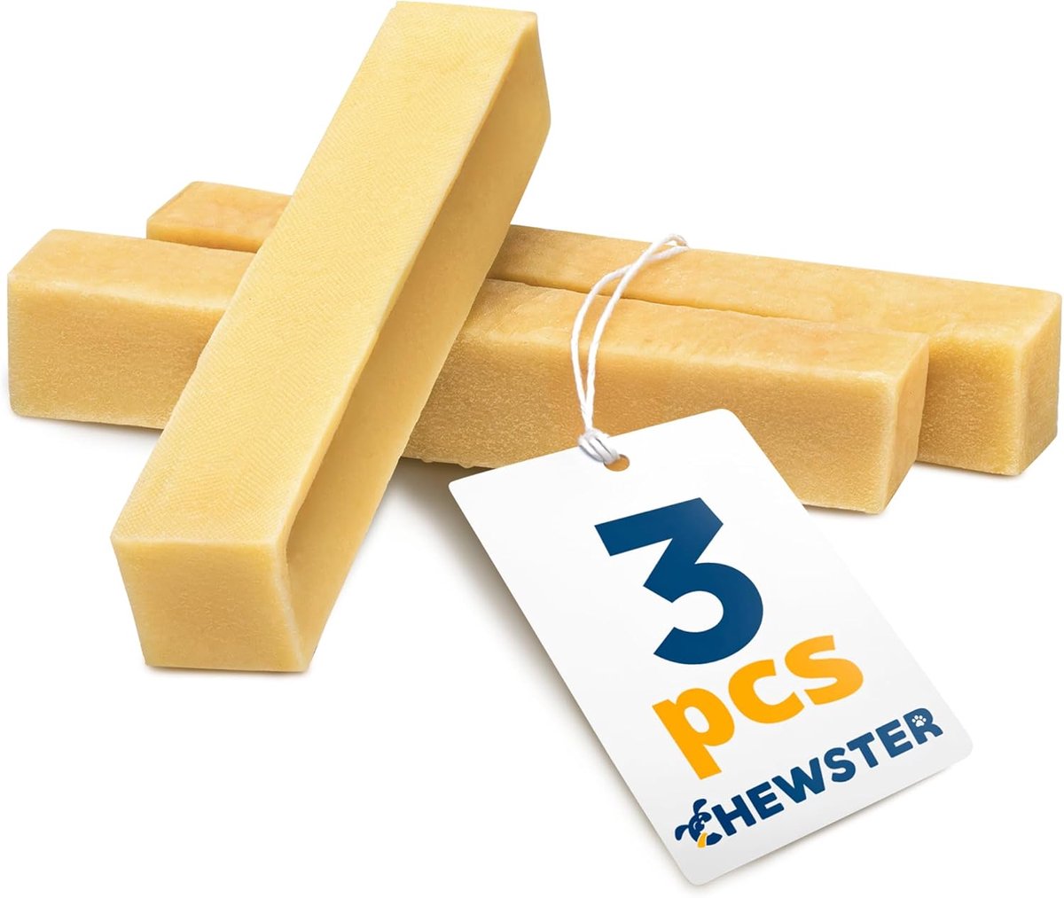 SnelShoppen - Cheese Bones Kauwsnacks voor Honden - Langdurige Kaas Snacks van Natuurlijke Melk - 210g, Set van 3, M - Gezonde Hondenbeloningen