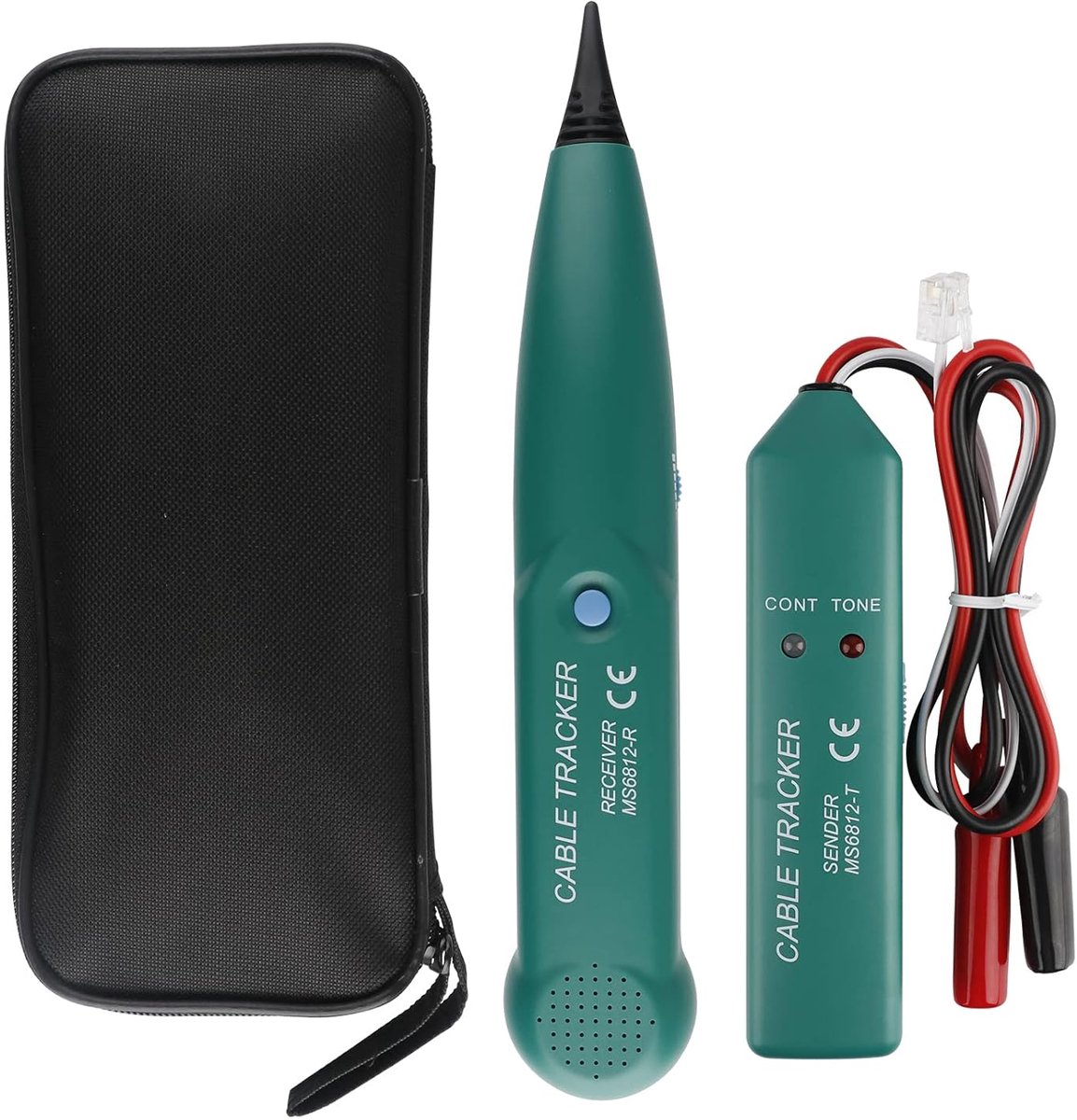 SnelShoppen - Cable Break Search Device, Kabeltester voor Verborgen Draad, Robotic Lawnmower Cable Finder, Multi-Purpose Kabel Tracer voor Netwerk en