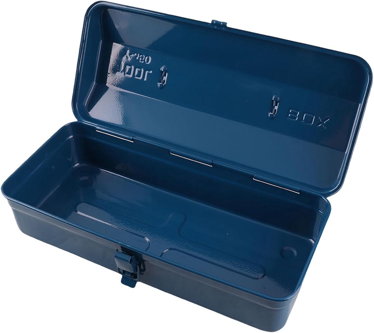 SnelShoppen - Tool Box Portable Multifunctional Blauw 37x16x11cm - Hoogwaardige Gereedschapskoffer voor Auto Reparatie en Meubel Decoratie met Metalen