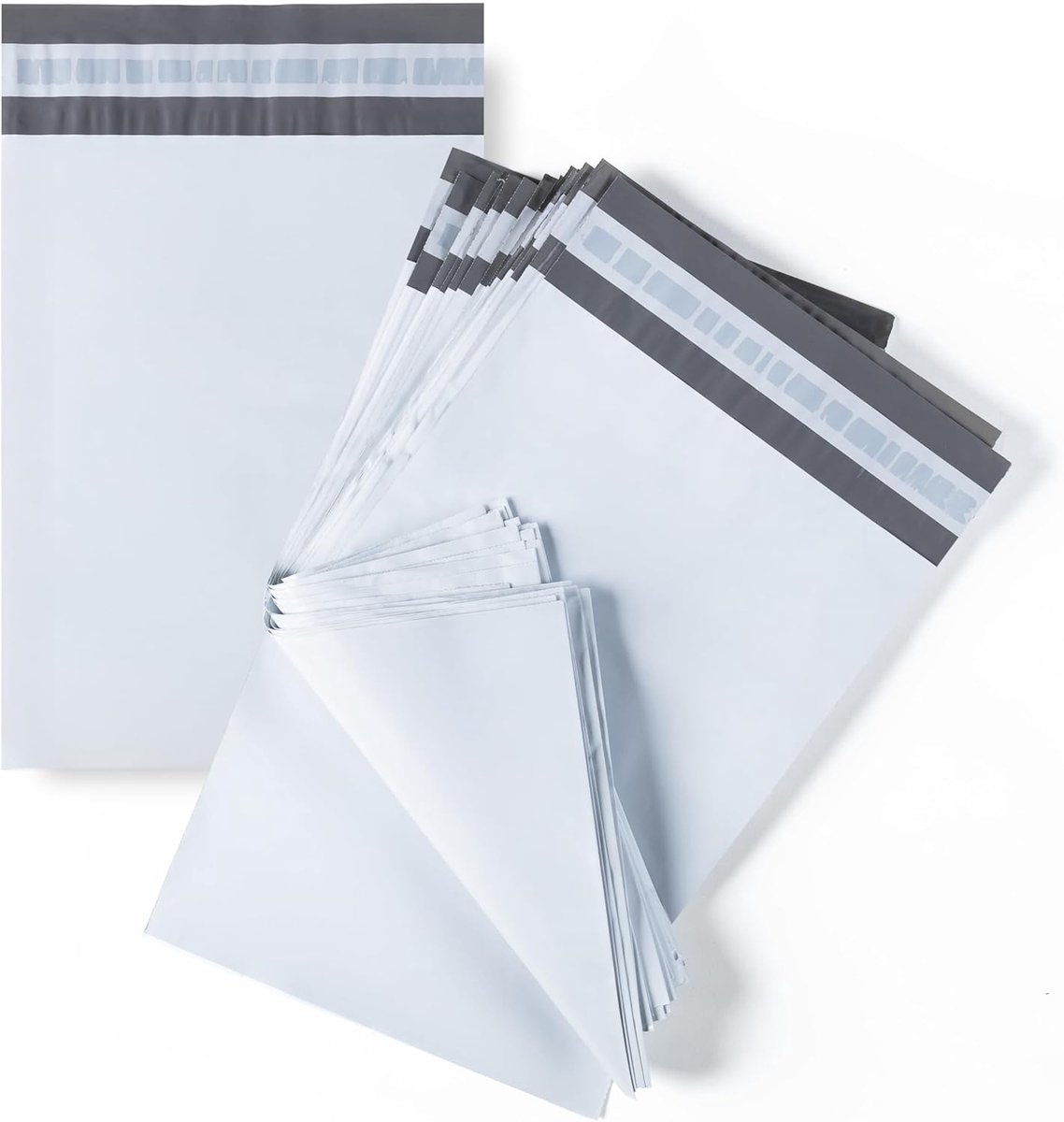 SnelShoppen - 50 A3 Verzendzakken 31 x 42 cm | Grijze Opaak Verpakkingszakken voor Post, Verzending, en Grote Zendingen