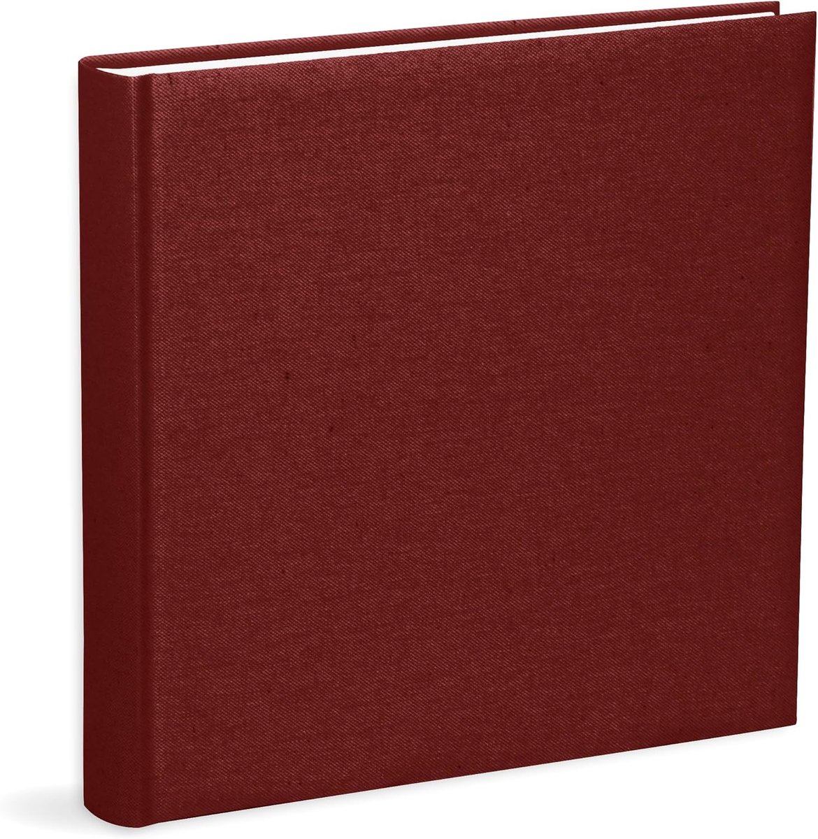 SnelShoppen - Luxe Foto Album 31 x 31 cm, Katoenen Kaft, 80 Pagina's, Geschikt voor 320 Foto's, Perfect voor Feestjes en Herinneringen