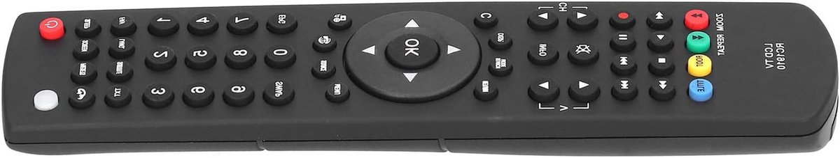 Universele Afstandsbediening - Vervangende Afstandsbediening - TV Bediening - Zonder Programmeren - 10 Meter Bereik - Zwart