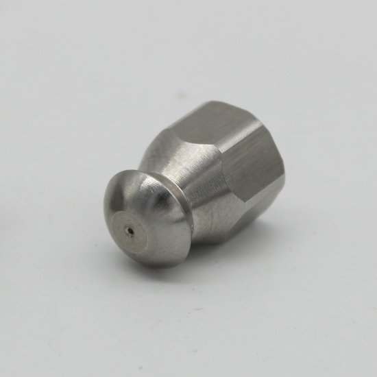 hogedrukreiniger 1/8 1/4 3/8 1/2-250 bar mondstuk voor buisreinigingsslang, buisreiniger, buisreiniging (1/4 inch) — afbeelding 2