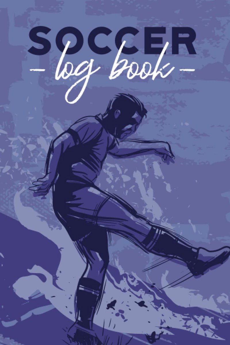 SnelShoppen - Soccer Log Book | Voetbal Trainingsdagboek met Doelstellingen, Balansblad, Kalender | Perfect als Cadeau voor Voetbalfans