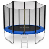 AJ-Sports Kindertrampoline ø 244cm met veiligheidsnet en ladder - Trampoline - Met veiligheidsnet - Water - en UV-bestendig