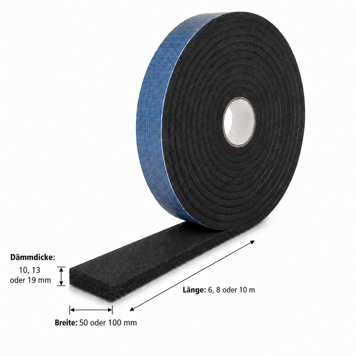 Armacell ArmaFlex AF B1 Zelfklevende Isolatiestrip 10 mm × 100 mm × 10 m