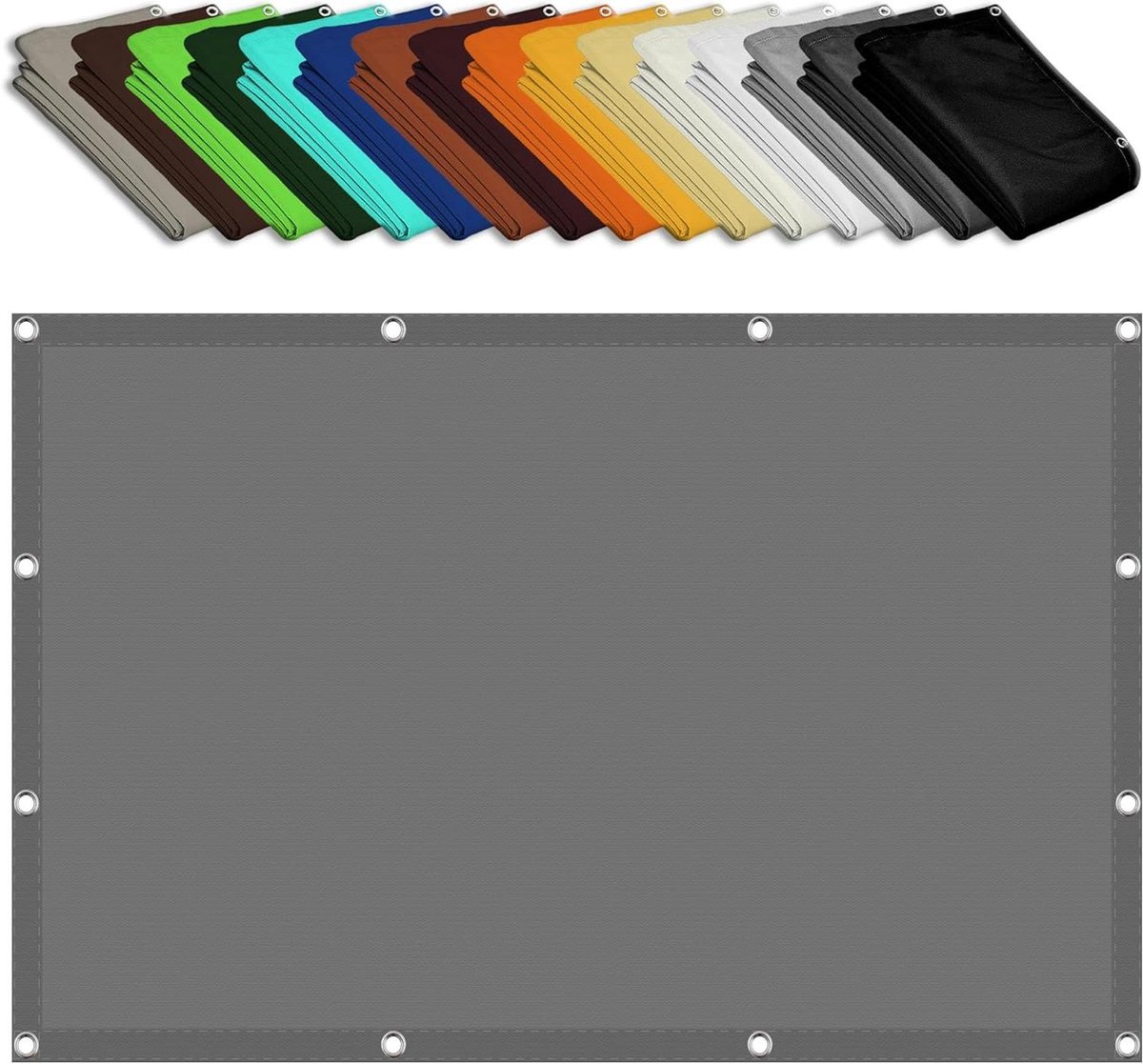 Waterdicht Schaduwdoek - Zonwering Zeil - Buitenruimte Creëren - UV Bescherming - 1.7 x 4.