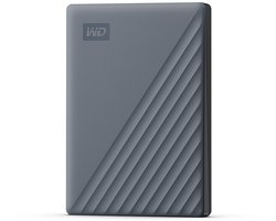 Western Digital My Passport - Externe Harde Schijf - USB-C - Grijs - 2 TB