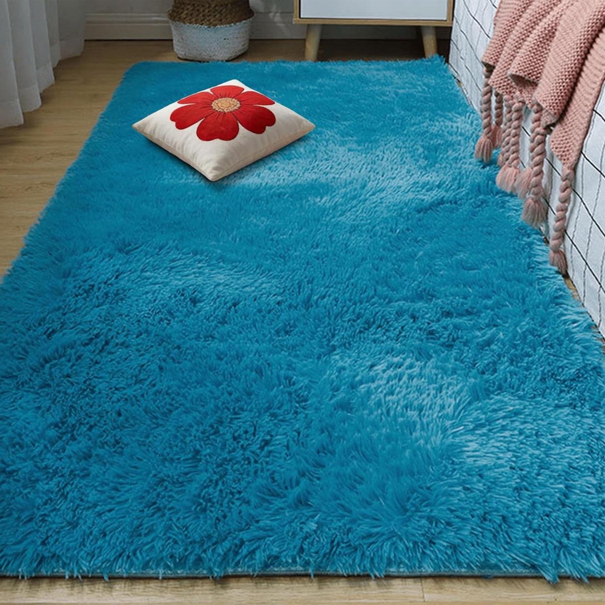 Woonkamer Kleed - Zachte Vloerbedekking - Creëer Sfeer - Anti-slip Onderkant - 120 x 210 c