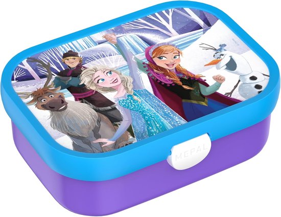 Thijox - Bento Lunchbox Voor Kinderen, Vaatwasmachinebestendig, BPA-vrij, 750 ml, Compacte Lunchbox Met Compartimenten En Vork - Perfect Voor School,