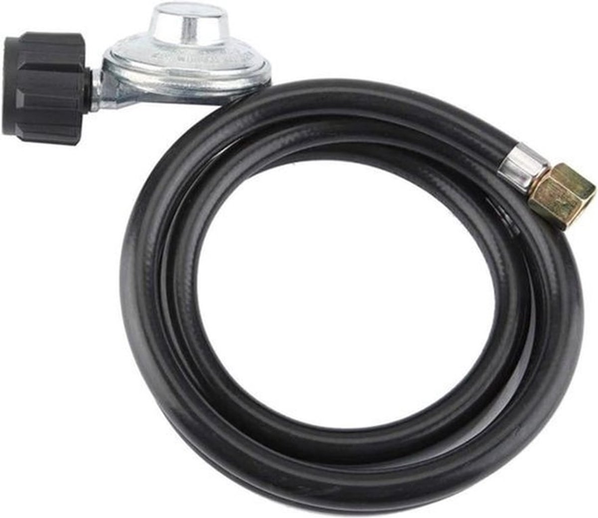 Propaanregelaar met 15 m slangset en 3/8 inch vrouwelijke connector voor LP/LPG BBQ oven fornuis