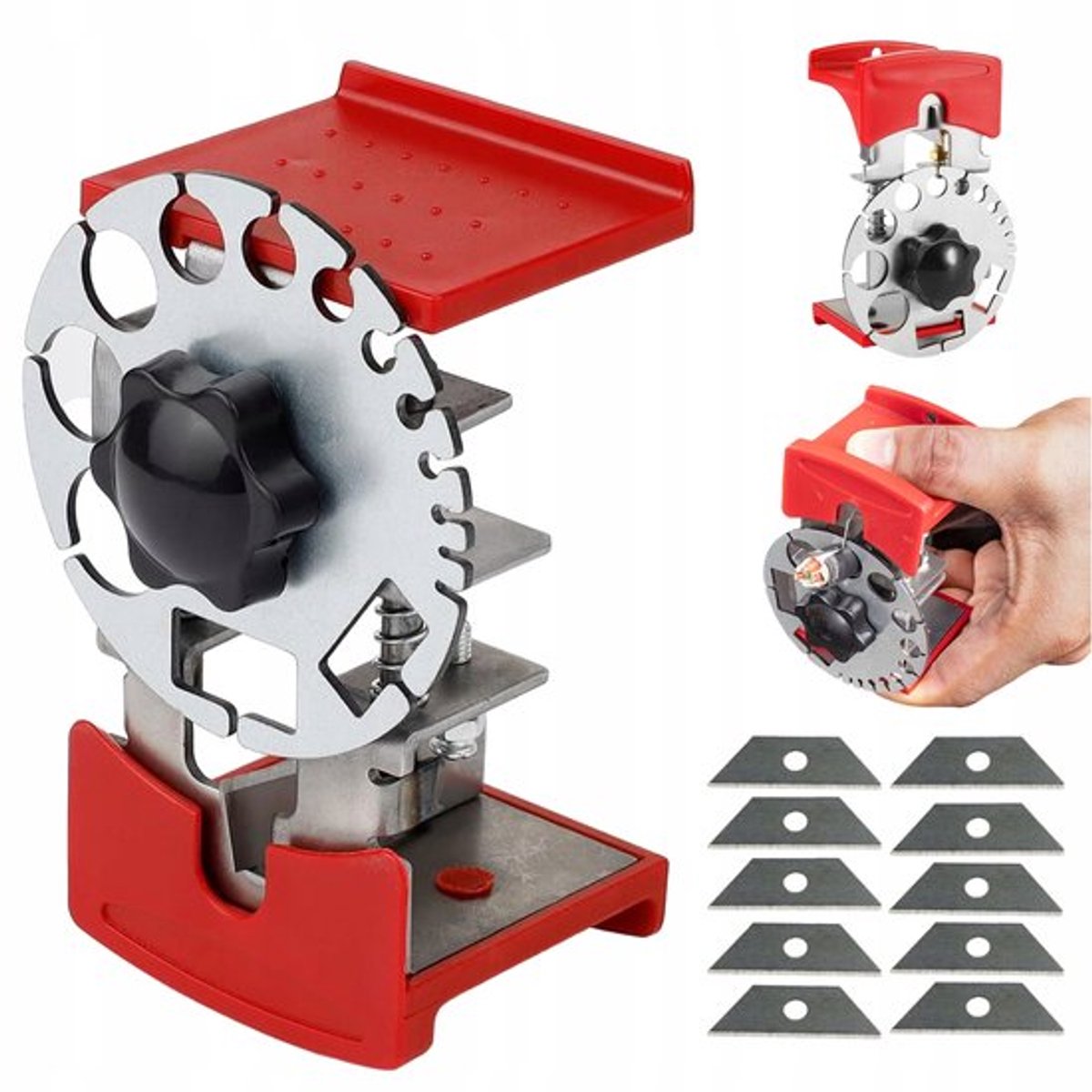 Kabelstripper - Kabelstriptang - Draagbare Draadstripper -Nauwkeurig en draadvriendelijk | Draagbaar en duurzaam | Inclusief 10 reservemesjes - Ergonomische handgreep