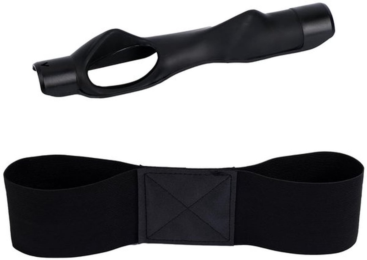 2 St Golf Grip Trainer & Swing Correcting Arm Band, Comfortabele Gebreide Golf Trainingshulpmiddel Swing Trainer & Grip Trainers Bevestiging voor Het Corrigeren van Handpositie en Swingmechanica