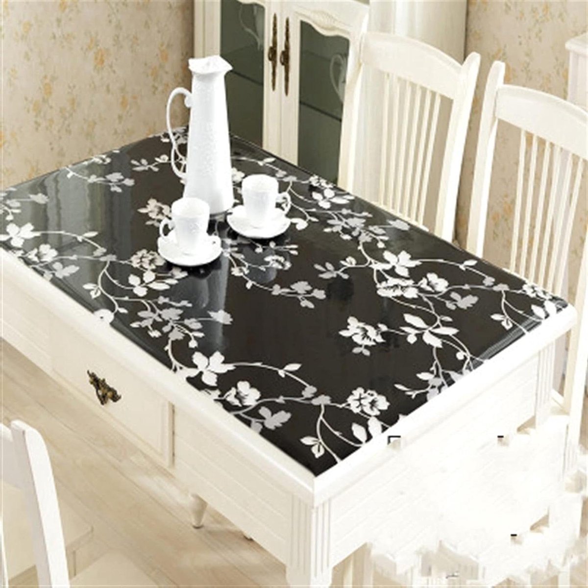 Transparante Tafelbeschermer - Waterdichte Tafelhoes - Tafel Beschermen - Duurzaam PVC Materiaal - Diverse Maten - Helder