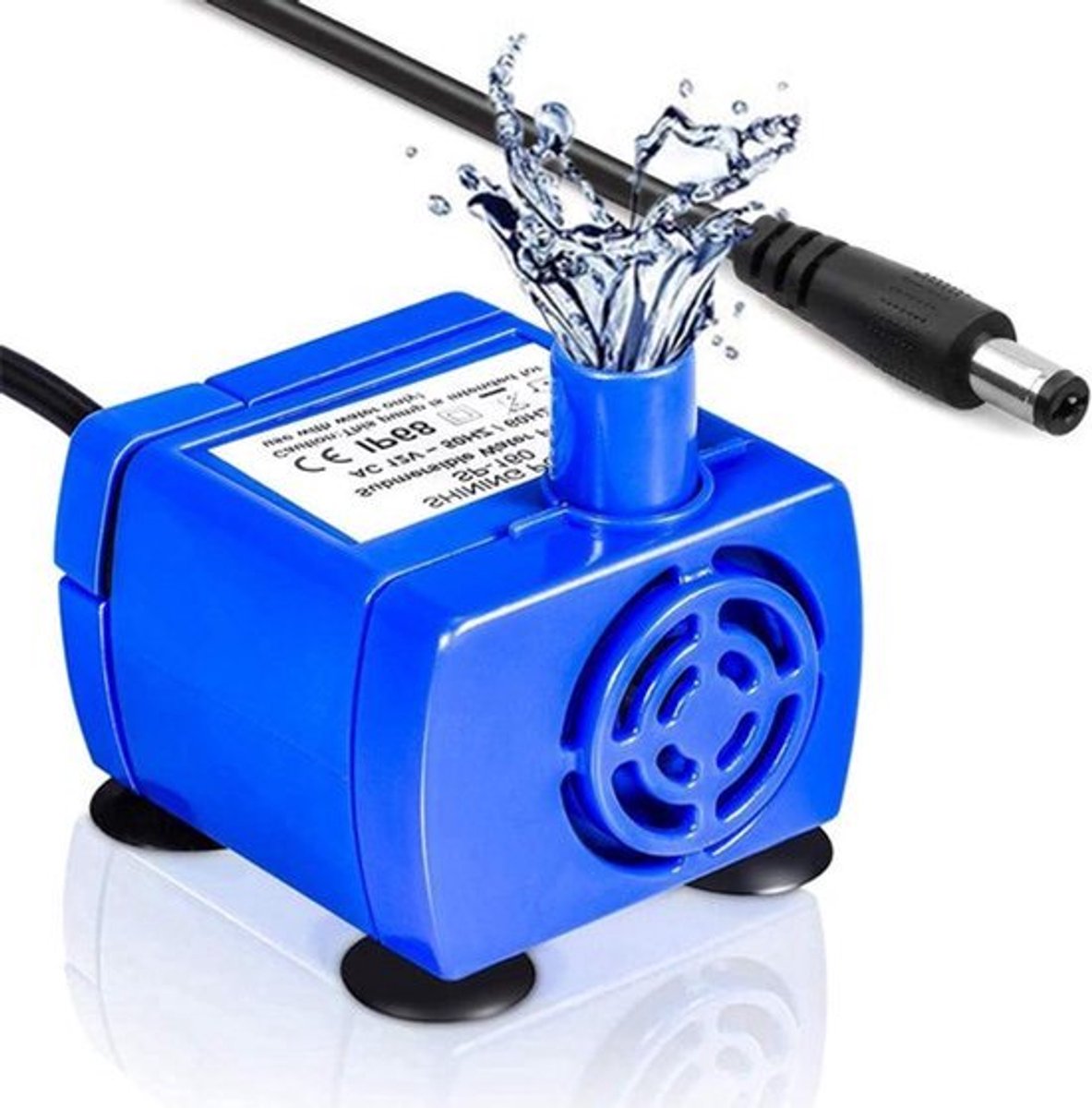 Vervangende Pomp voor 1.6L Kat Fontein Stille Huisdier Fontein 5.9ft Lange Kabel Dompelbare Elektrische Waterpomp