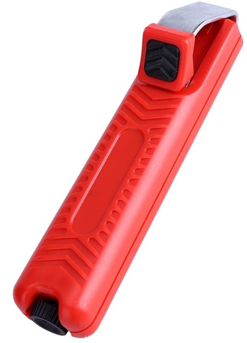 Mini draadstripper, draadstripper voor algemeen gebruik voor platte of ronde draad, coaxiaal stripgereedschap en PVC-rubberkabel 8-28 mm